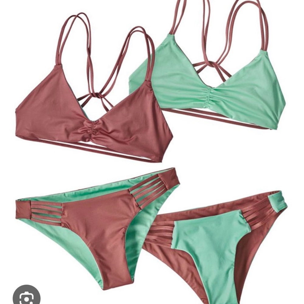 Patagonia Reversible Seaglass Bay Bikini